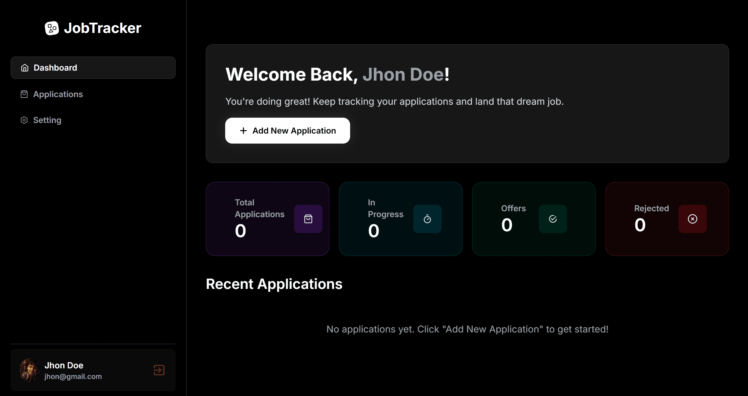 Job Application Tracker